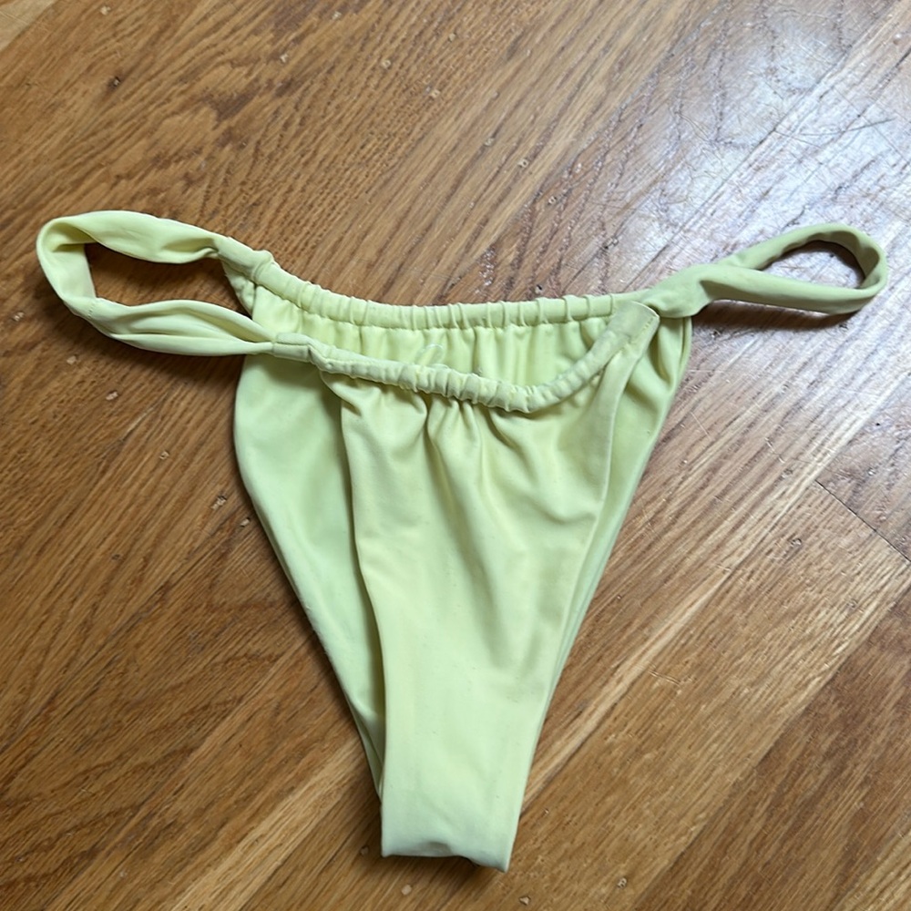 Bamba Swim Bikini Bottoms Yellow